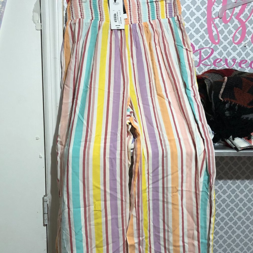 Loose Leg Gaucho Style Pants